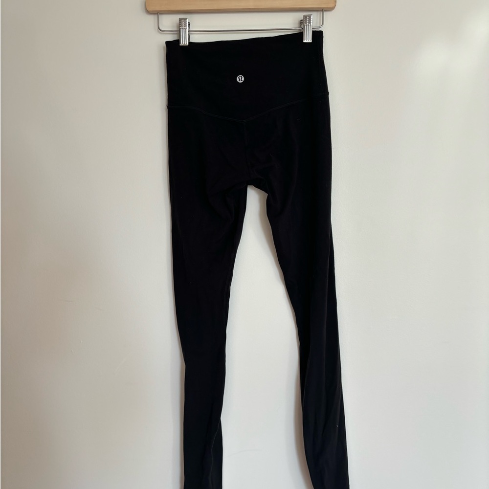 Black align lululemon leggings